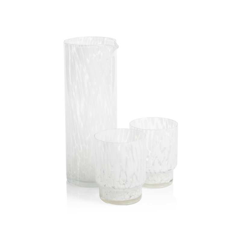 Ensemble de 6 verres Andria, Blanc