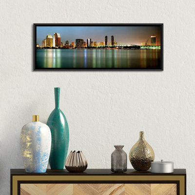" City Skyline At Night, San Diego, California, USA " by Panoramic Images