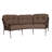 Derby 103'' Wide Iron Patio Sofa with Cushions-87125270-87125583