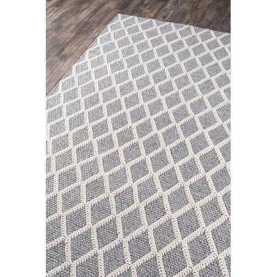 Tapis géométrique fait à la main Charlla