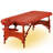 Text 213cm Adjustable Folding Table