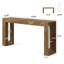 Console 63 po en bois pour entrée, couloir, canapé Farmhouse