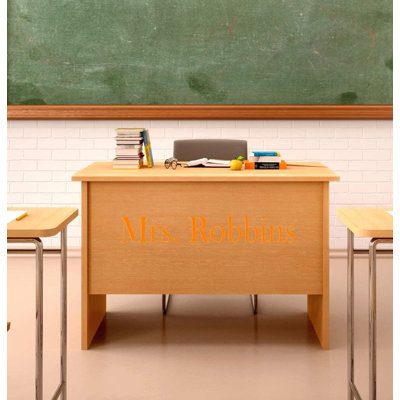 Décalcomanie murale personnalisée « enseignants » personnalisés