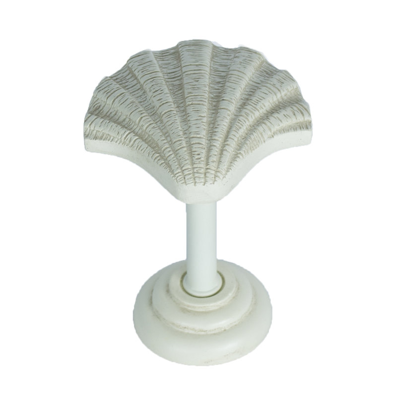 Retenue de rideau West Alton Shell Medallion, Ivoire