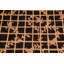 Tapis géométrique noir en laine noué à la main à motif géométrique 5 pi 10 po x 8 pi 9 po Baccio