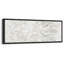 Motif de tissage abstrait linéaire blanc pour art mural de salon ou de bureau moderne-433754254-433754252