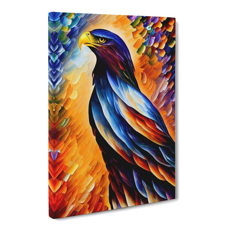 Benkelman Eagle Vol.4 - Wrapped Canvas Print, 50cm H x 35cm W x 3cm D