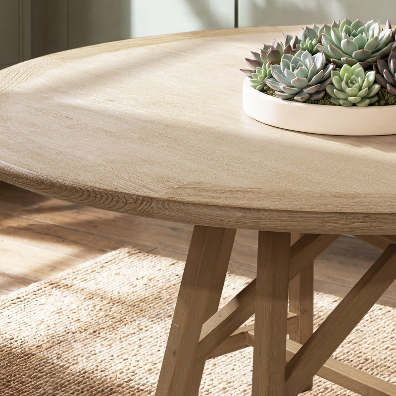 Holland 60" Reclaimed Wood Round Dining Table