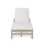 Chaise longue d'extérieur inclinable avec coussin-1247179067