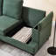 Canapé d'intérieur, canapé en L avec organiseur d'accoudoirs, canapés à 3 places avec repose-pieds mobile, canapé modulaire confortable avec coussin épais pour les espaces de vie-1366203665