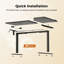 Adjustable Metal Base Standing Desk-649460792