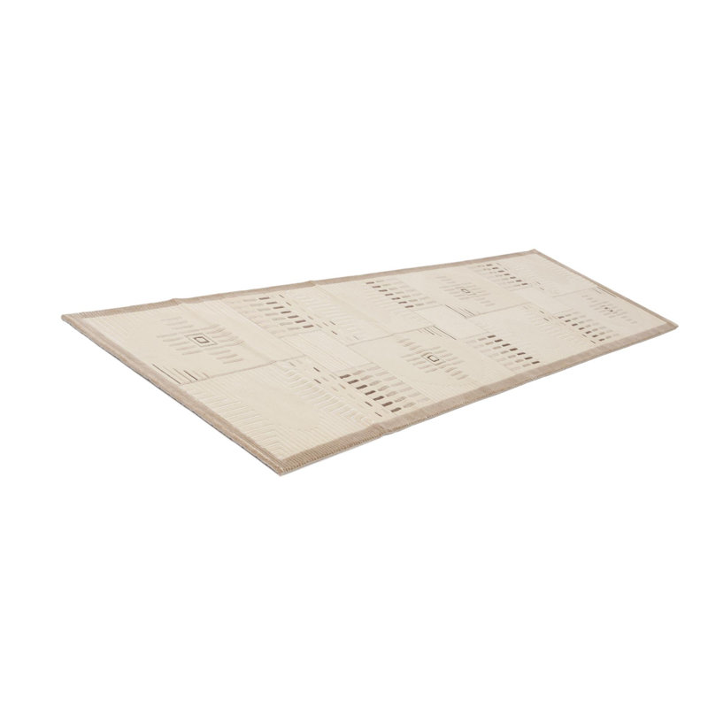 Tapis de couloir beige clair Iniguez