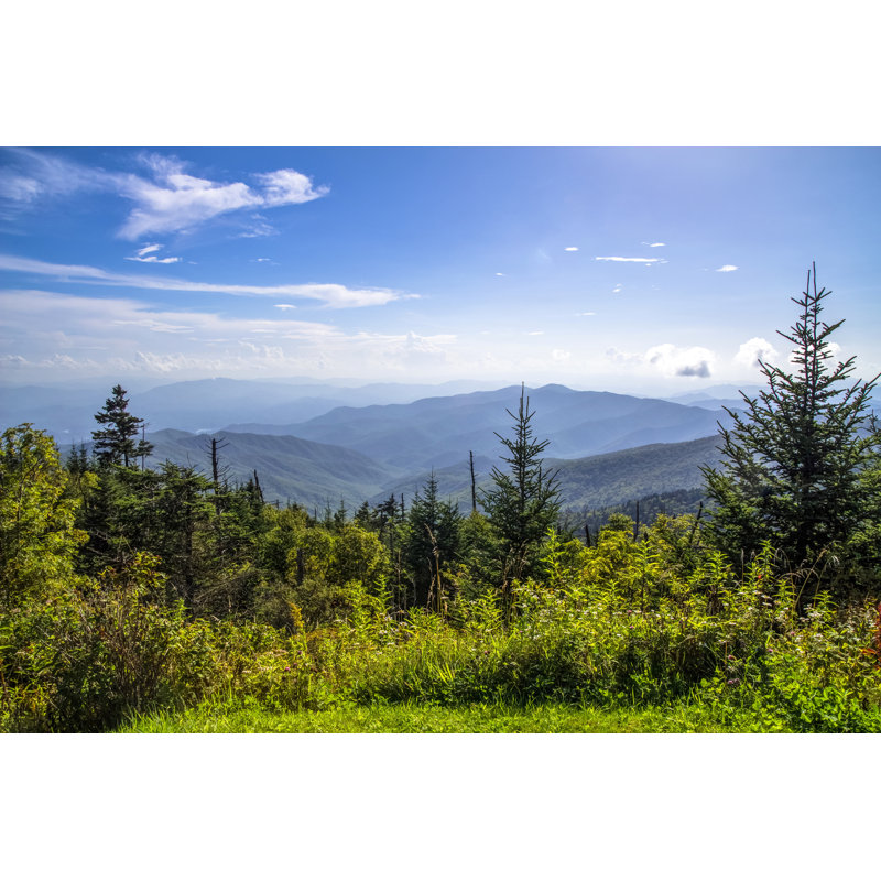 Clingmans Dome Summit - Wrapped Canvas Print, 30cm H x 46cm W x 3.8cm D