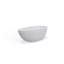 Baignoire autoportante en résine mate avec trop-plein et drain 58,5 po x 28,7 po Badeloft BW-01-S-M-71526181