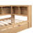 Twin Size Daybed With Trundle And Storage - Solid Wood Bed Frame Outlets Ample For Durability-1369877534