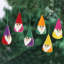 Figurine de gnome en laine feutrée Lucky-443438441