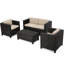Méridienne brun foncé 4Pc-776182106