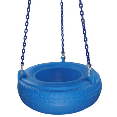 Tire Swing avec chaînes enduites