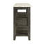 Rangement gris en marbre 18 po x 36 po 54 po inclus