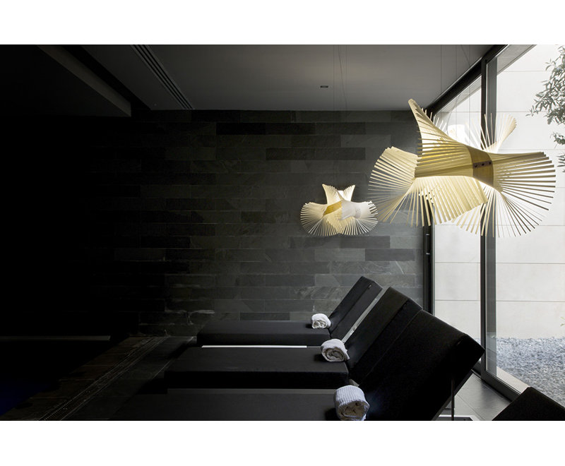 Minimikado 1 - Light Pendant, E26, Ivory White