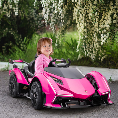 Electric Ride-on Car Aosom Battery Powered Ride On Toy with Remote Control
