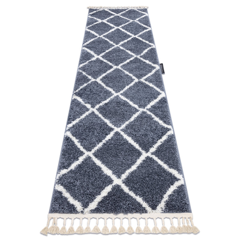 Runner Geometric Area Rug, Runner 70 x 200cm