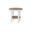 Berlin Gardens Regular Top With White Base Round End Dining Table-1153187635-1153187647