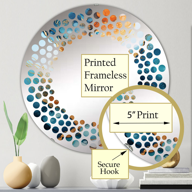 Eldreda Circle Mirror, 23.6" x 23.6"