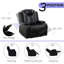 Fauteuil-lit, canapé-lit convertible, fauteuil-lit escamotable avec dossier réglable, fauteuil multifonctionnel pour le salon