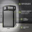 Steel 40 Gallon Outdoor Commercial Trash Can with Lid
