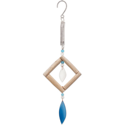 Ensemble de 2 décorations gonflables bleues pour le jardin Bali