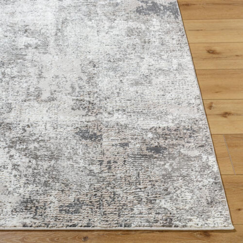Mitchel Rectangle Machine Woven Area Rug, Rectangle 6'4" x 9'