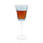 Ensemble de 6 verres à vin Falaq, bleu martelé-327964204