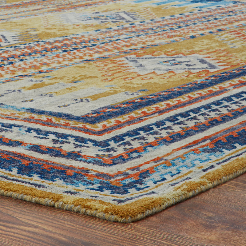 Mesa Mirage Hand Knotted Area Rug, Rectangle 10' x 14'