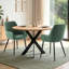 Modern Faux Leather/Suede Diamond Stitching Armchair Dining Chair for Dining Room, Bar, Restaurant, Hotel-1959534133