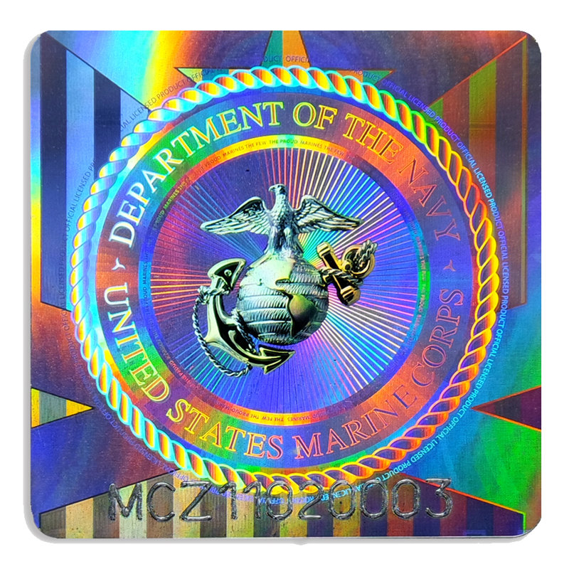 Polyester 18,5 x 13 po usmc 2 côtés drapeau de jardin