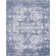 Oriental Area Rug in Blue/Ivory