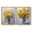 Série FLORAL CDLXVII - Reproduction encadrée de qualité supérieure - prête à être accrochée - aucun clou requis - aucun clou requis-79895524-79895530