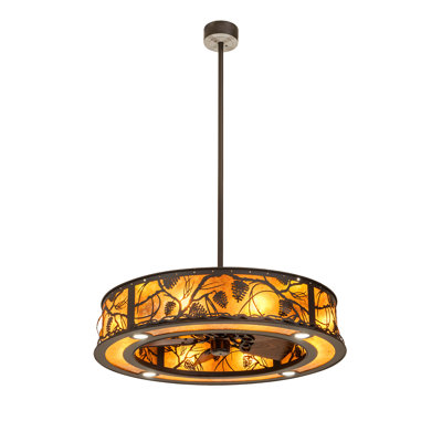 Rustic Lodge 16 - Light Chandelier