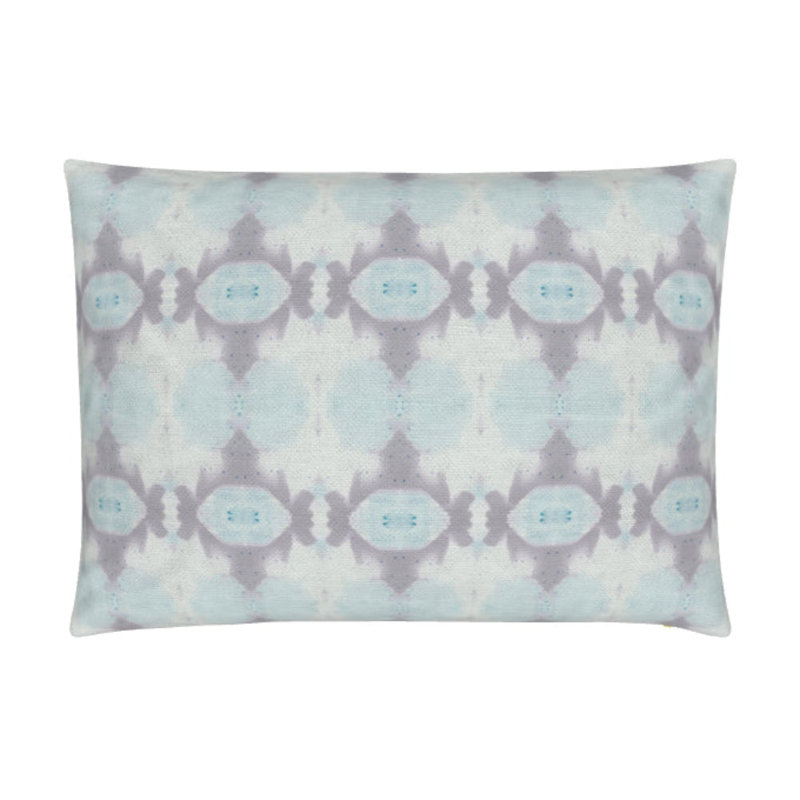Sweet Gum Lumbar Pillow Cover & Insert, Blue/Lilac Abstract