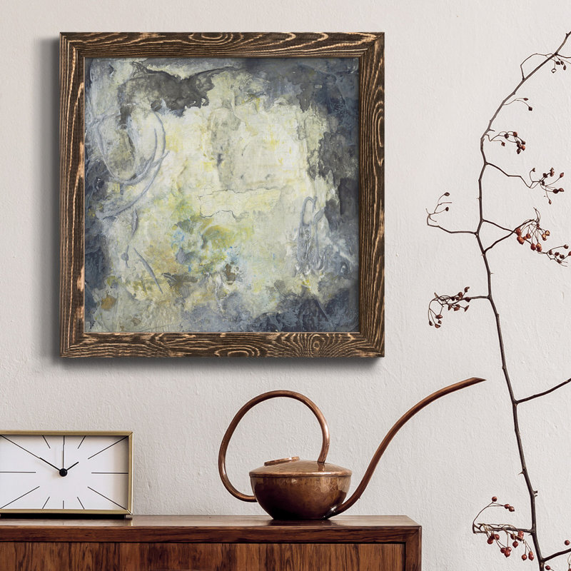 Toile encadrée I-Premium Shadows & Light - prête à être accrochée, Encadré de bois de noyer, H 31,5 po x l 31,5 po x P 1 po