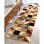 Tapis géométrique ivoire Chimeng Emine-81152085