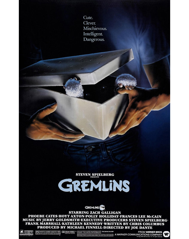 Les Gremlins, H 18 po x l 11 po