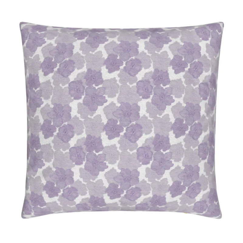 Trois Fleurs Luxury Throw Pillow, Square 22"