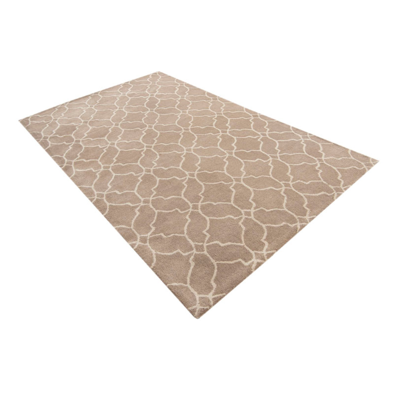 Tapis brun clair Oberlin