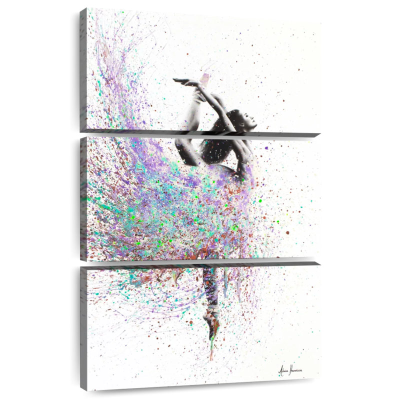Danse opale, H 32 po x l 20 po