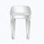 Modern Glass Mirrored End Table