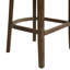 Tabouret de comptoir en bois d'hévéa Gurseese-875389641-875389640