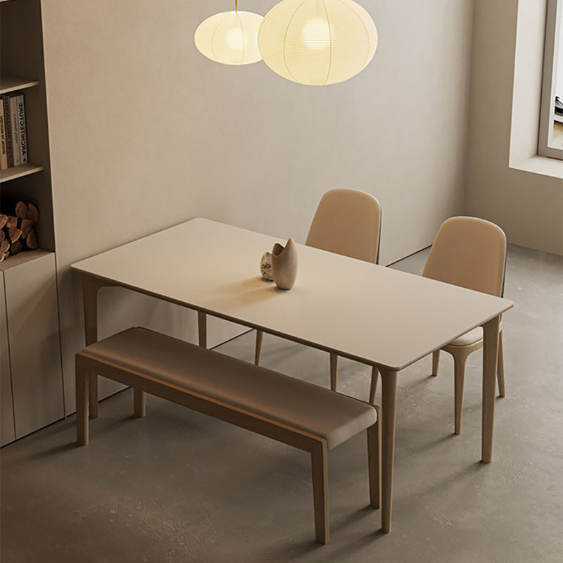 Table de salle à manger Mikinzie , H 29,5 po x L 55,1 po x l 31,5 po