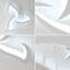 Brianie 33W 3-Head Led Flush Mount Ceiling Light-2046211347-2046211349